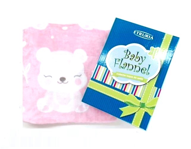 Cobertor Etruria Bebe Antialérgico 0,90 X 1,10m
