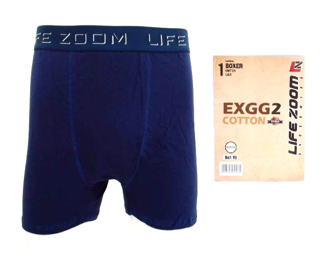 Cueca-boxer Lifezoom Ad Exg Cotton Elástico Pers