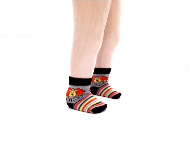 Meia Magic Bebe Unissex Alg Soquete (c/6)