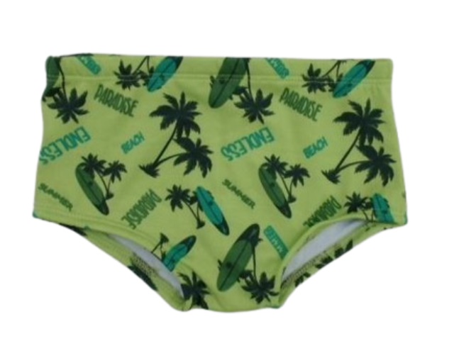 Sunga-boxer Akamai Infantil Lycra Forrada Estampada