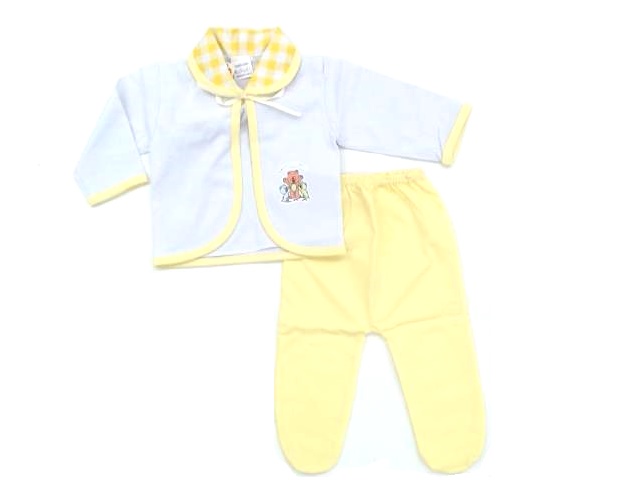 Pagão Radani Bebe M/l Malha 3pçs
