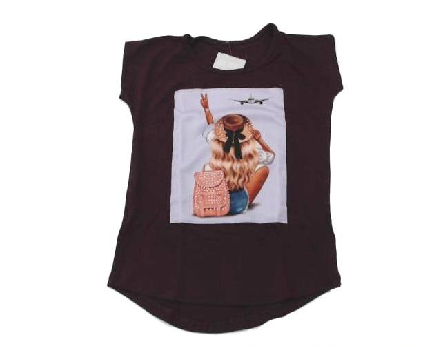Blusa Inconsequent Juv Fem Mga Jap Viscol Mullet