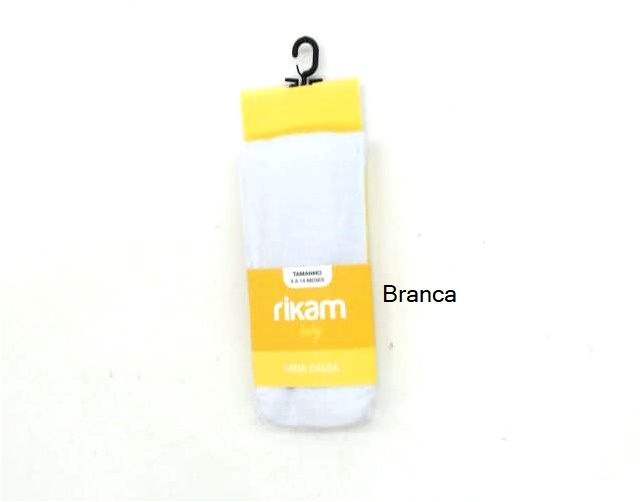 Meia-calça Rikam Bebe Fem Alg Lisa (tam.bb)
