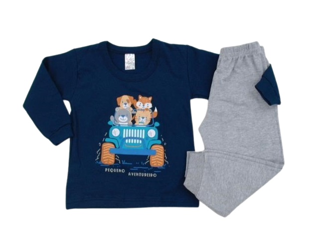 Conjunto Maindra Primeiros Passos Masculino Moletom