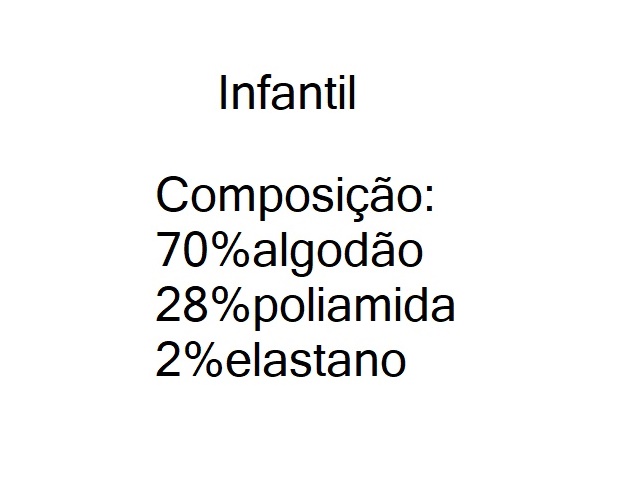Meia Condeduck Inf Fem Alg Sapatilha (c/3)