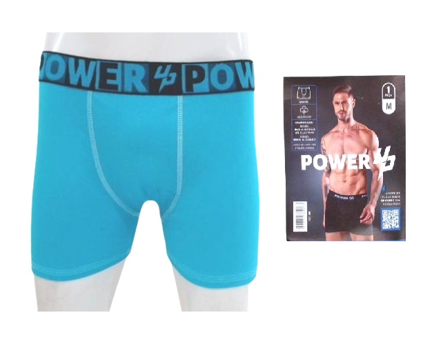 Cueca-boxer Power Ad Masc Cotton Elás Pers