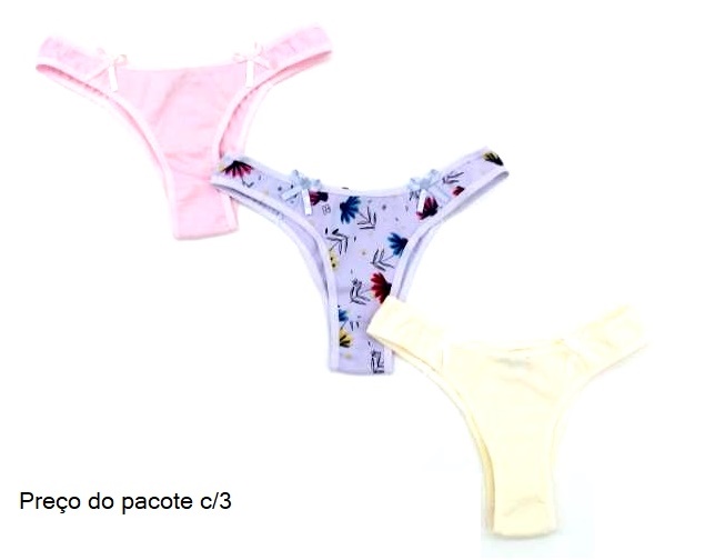 Tanga Faber Ad Cotton Sortida (c/3)