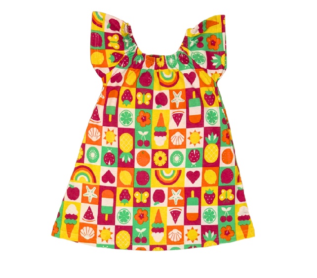Vestido Maindra Juv Mga Jap Cotton