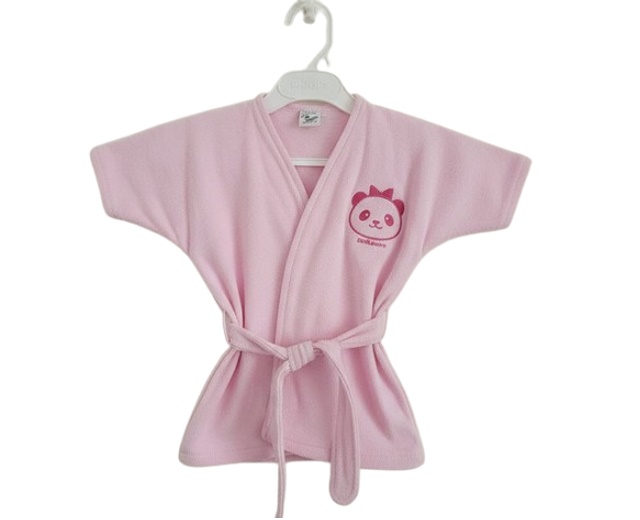 Roupão Mafessoni Bebe Manga Curta Felpudo