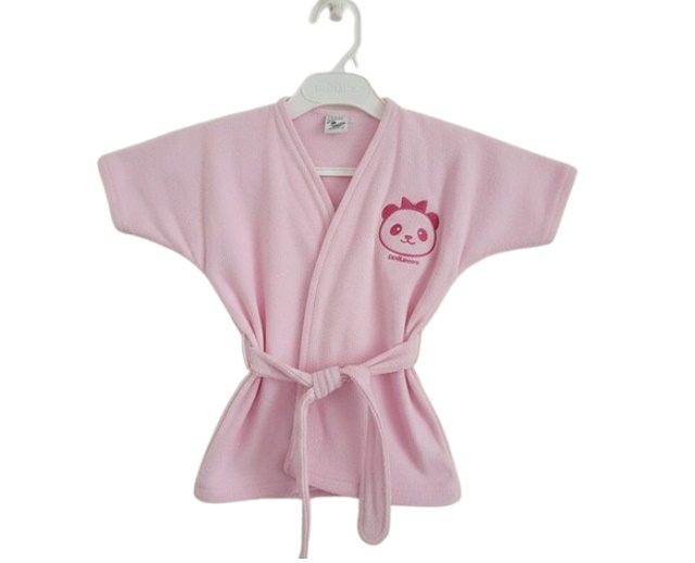 Roupão Mafessoni Primeiros Passos Manga Curta Felpudo