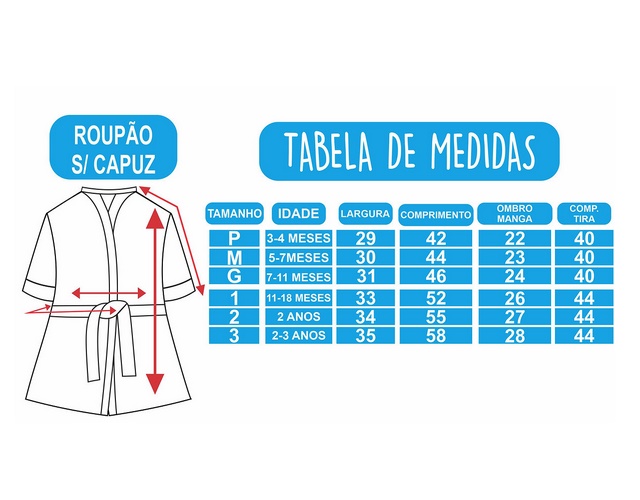 Roupão Mafessoni Primeiros Passos Manga Curta Felpudo