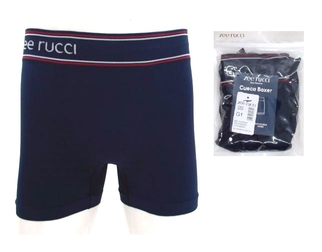 Cueca-boxer Zeerucci Ad Exg Poliamida S/costura