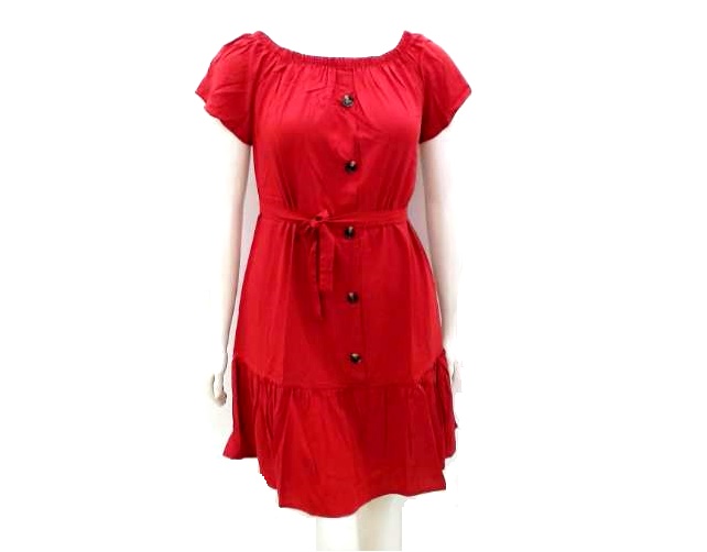 Vestido Hand Adulto Extra Grande Manga Curta Viscose Cinto