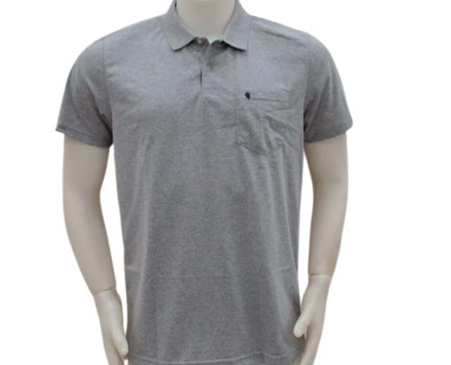 Polo Desayner Ad Masc M/c Malha Bolso