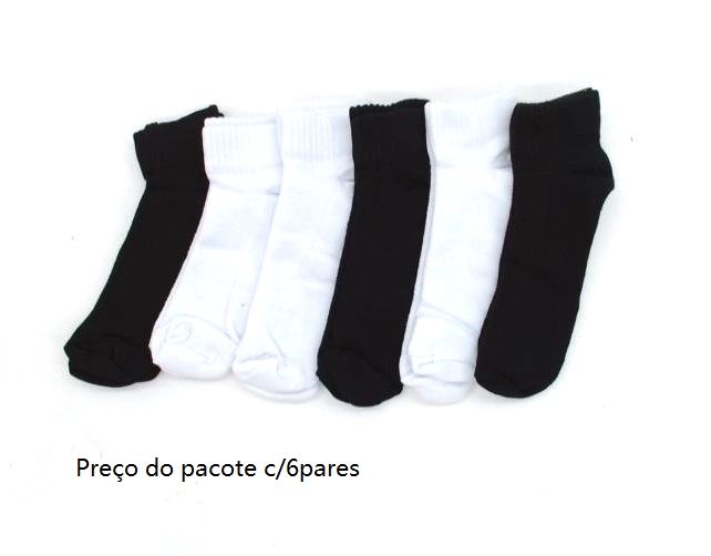 Meia Legnit Ad Masc Alg Esportiva (c/6)