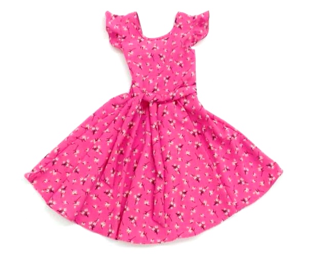 Vestido Nilvitex Inf Mga Jap Poliéster