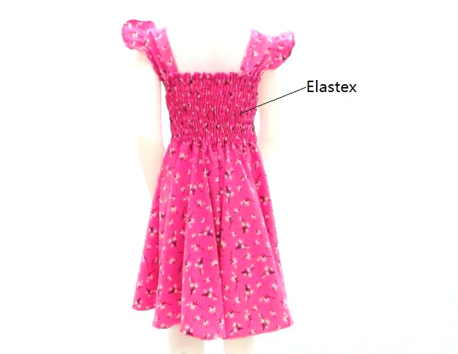 Vestido Nilvitex Inf Mga Jap Poliéster