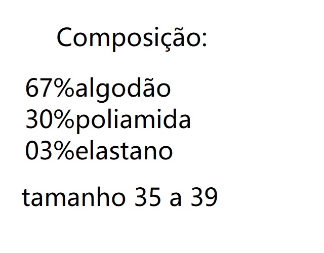 Meia Centopé Ad Fem Alg Sapatilha (c/4)
