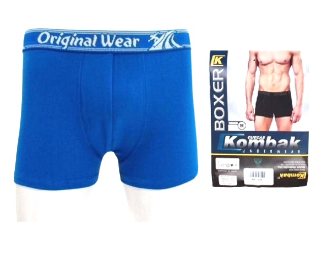 Cueca-boxer Kombak Ad Masc Cotton Elás Pers