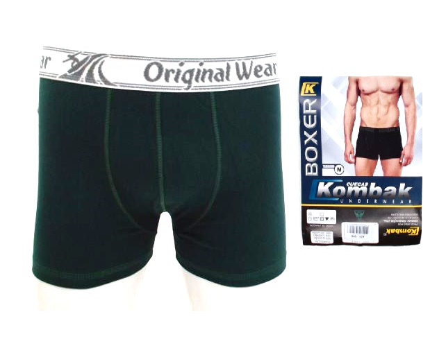 Cueca-boxer Kombak Ad Masc Cotton Elás Pers