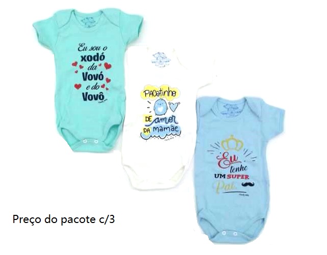 Body Timufy Bebe Masc M/c Suedine (c/3)