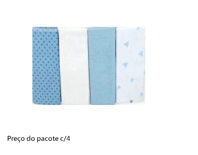 Toalha-boca Karinho Bebe Alg Sortida (c/4)