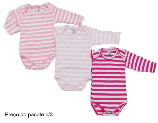 Body Timufy Bebe Fem M/l Suedine Poli List (c/3)