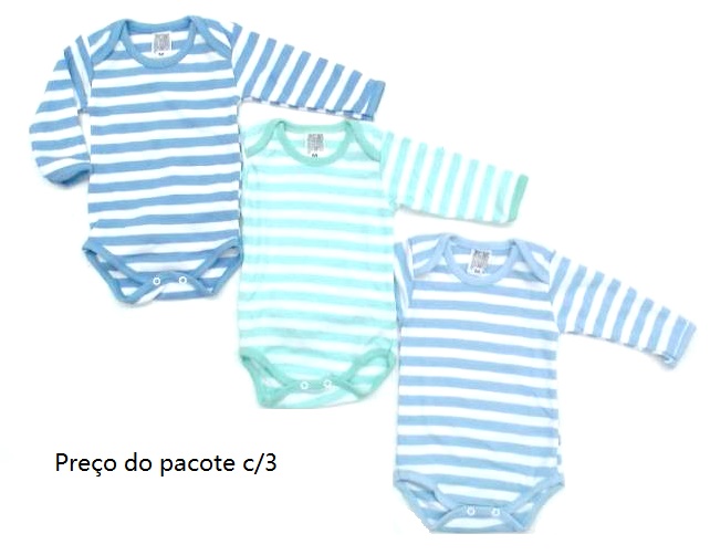 Body Timufy Bebe Masc M/l Suedine Poli List (c/3)