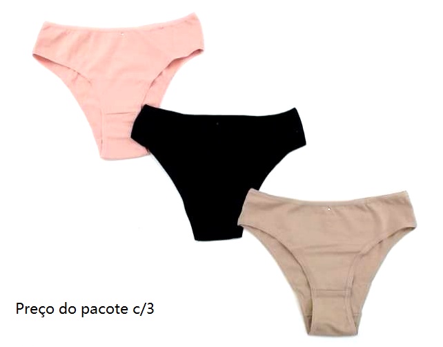 Tanga Lutestil Ad Cotton (c/3)