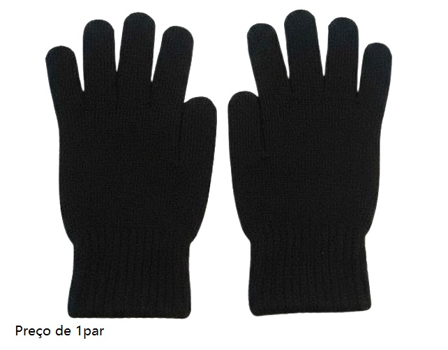Luva Center Adulto Masculina Lã/Acrílico