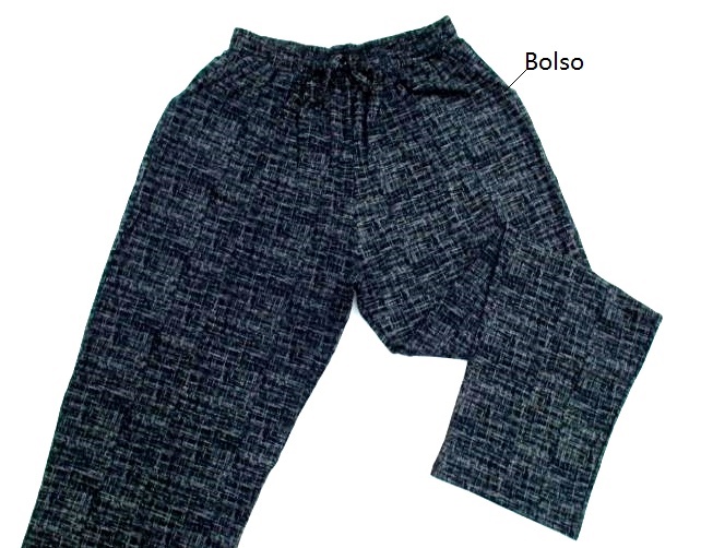 Calça Exportline Adulto Extra Grande Feminina Viscolycra 2bolsos