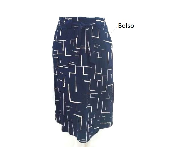 Saia Exportline Ad Exg Viscol 2bolsos Fenda Latera