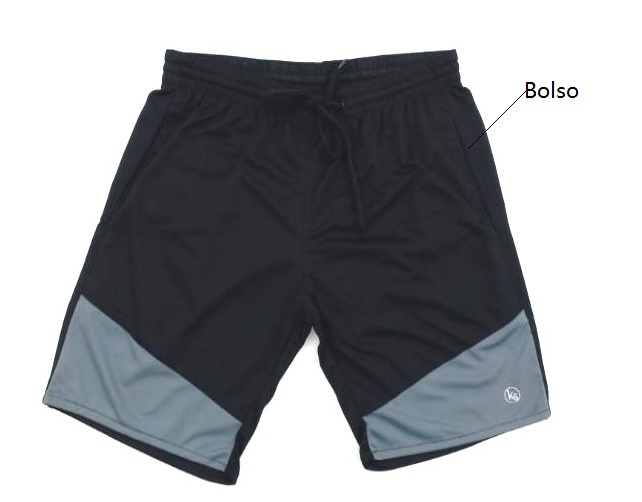 Bermuda Ks Ad Masc Poliéster 2bolsos