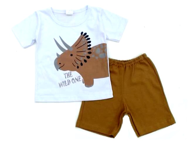 Conjunto Mrm Bebe Masc M/c Malha