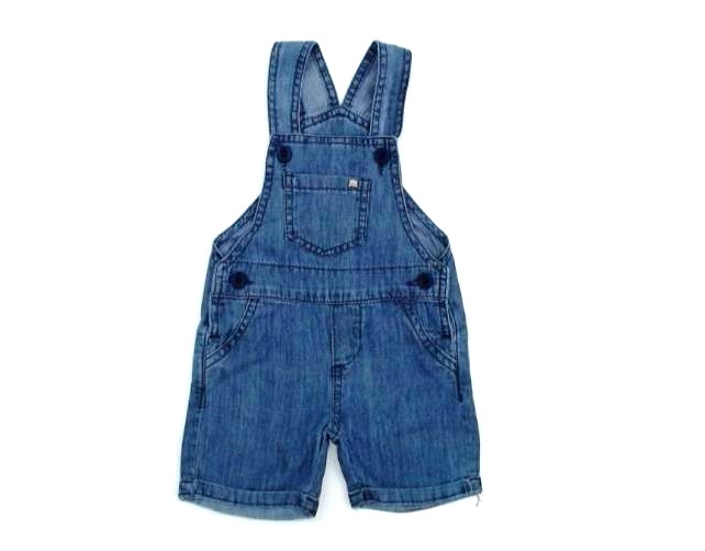 Jardineira V10 Bebe Masc Jeans