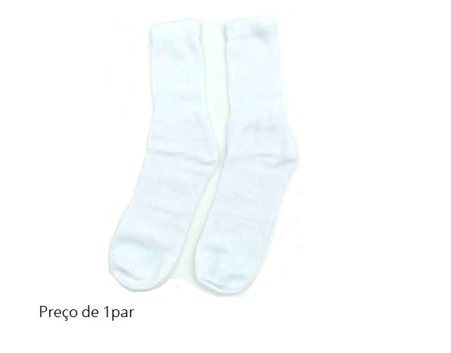 Meia Byfiapo Ad Masc Alg Cano Alto Canel