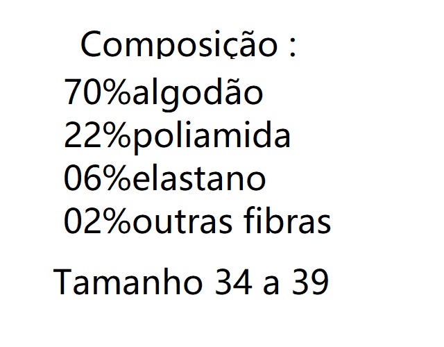 Meia Kl Ad Fem Alg Sapatilha (c/3)