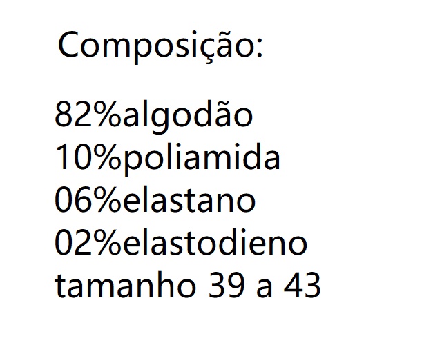 Meia Kl Ad Masc Alg Soquete (c/3)