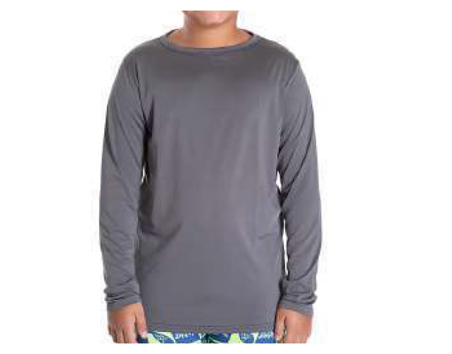 Camiseta Conexao Juvenil Masculina Manga Longa Poliéster Proteção