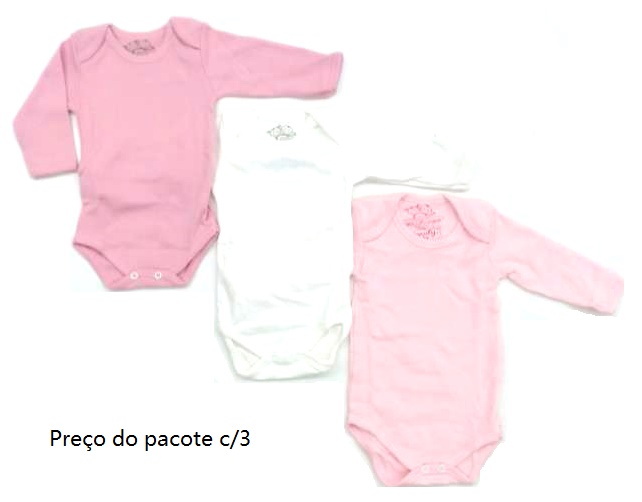Body Timufy Bebe Fem M/l Suedine (c/3)
