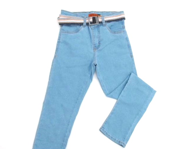 Calça 7g Juv Masc Jeans Lycra Cinto