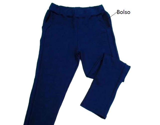 Calça Exportline Ad Exg Fem Jacquard Faixa 2bolsos