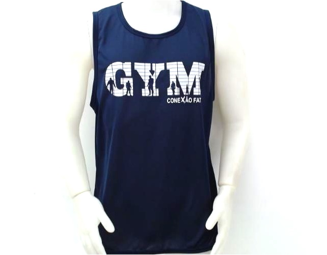 Regata Conexao Ad Masc Dry Fit Furadinha