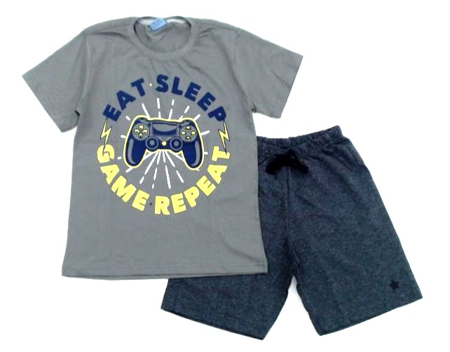 Conjunto Mfor Inf Masc M/c Malha