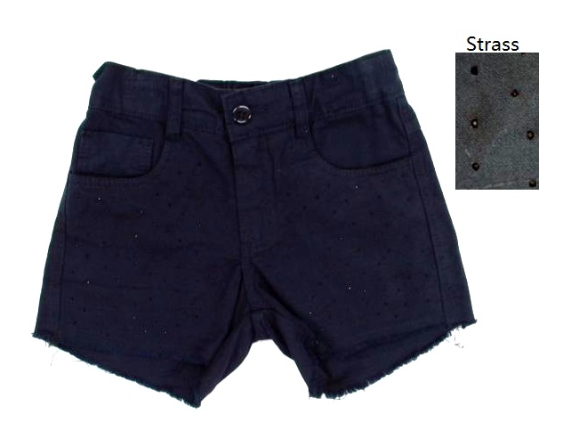Short Gilas Juvenil Feminina Sarja Strass