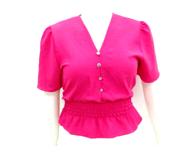 Blusa Armando Ad Exg Fem M/c Duna Cropped