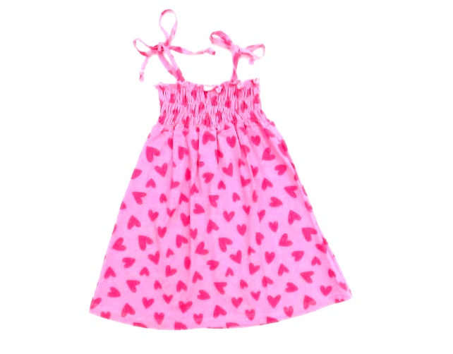 Vestido Rose Primeiros Passos Alça Viscolycra