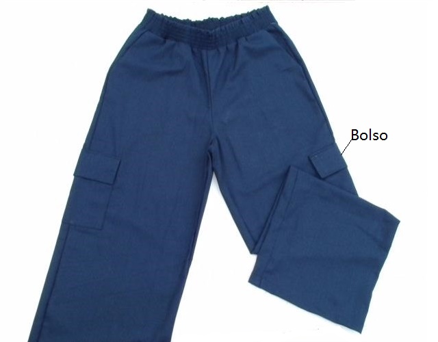 Calça Santavest Ad Fem Linho Pantalona B.cargo