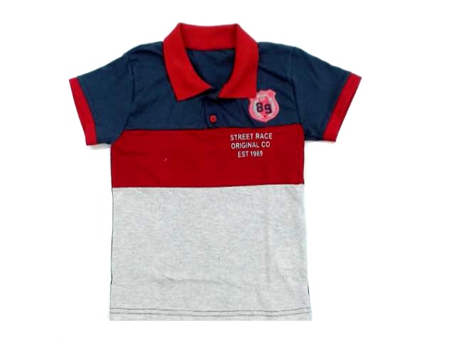 Polo Carammelo Inf Masc M/c Malha