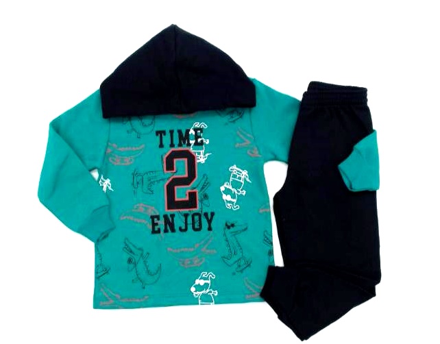 Conjunto Catolele P.passos Masc Mol Capuz